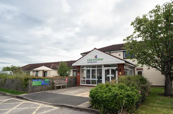 Elderholme Nursing Home - An outside view of the home