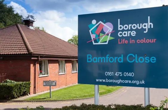 Bamford Close - outside view of care home