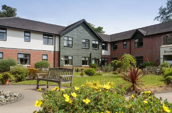 Bruce Lodge - outside view of care home