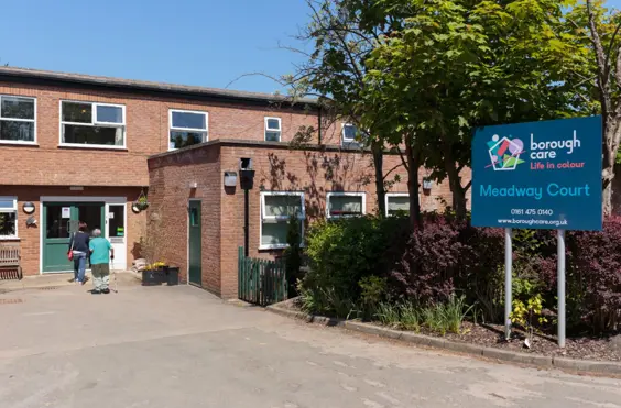 Meadway Court - outside view of care home