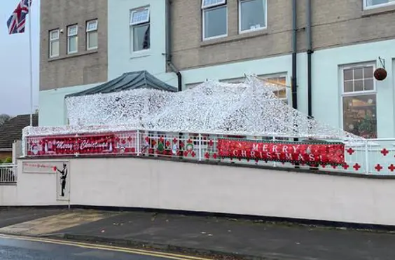 Hillcrest Care Home - outside view of care home