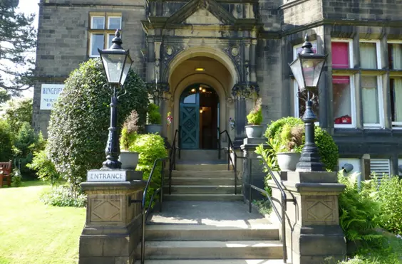 Bingley Wingfield Nursing Home - outside view of care home