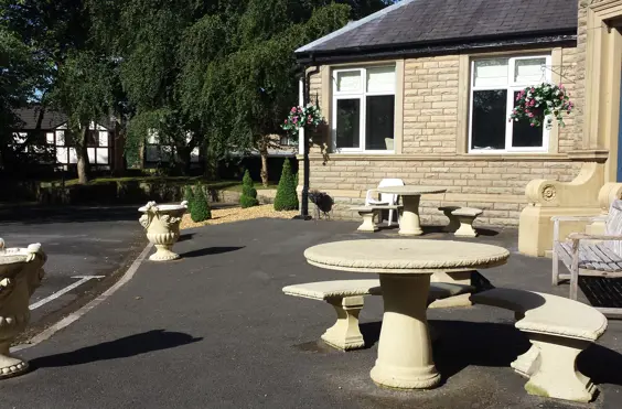 Turfcote Care Home with Nursing - outside view of care home