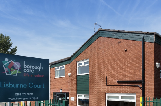 Lisburne Court - outside view of care home