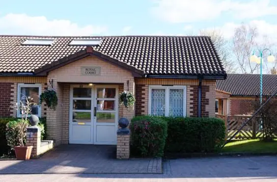 Royal Court Care Home - outside view of care home
