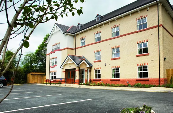 The Belvedere - outside view of care home