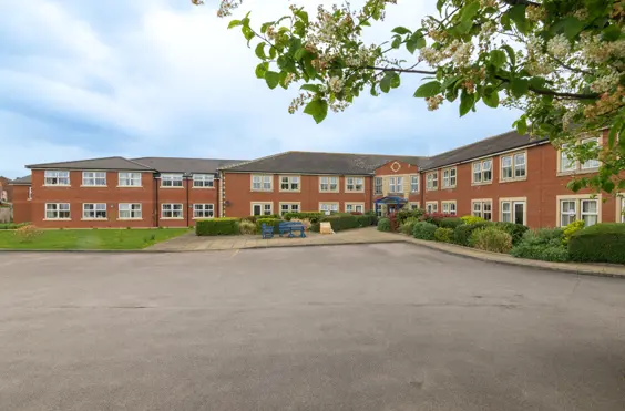 The Sycamores - outside view of care home