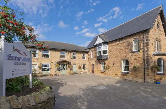 Summerhill - outside view of care home