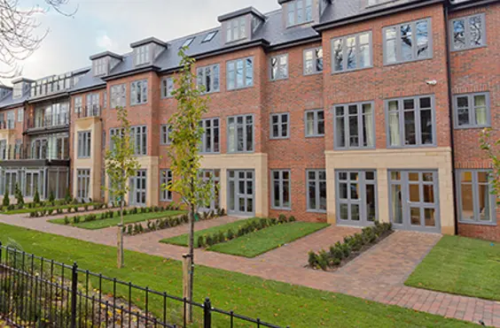 Fleming Court - outside view of care home