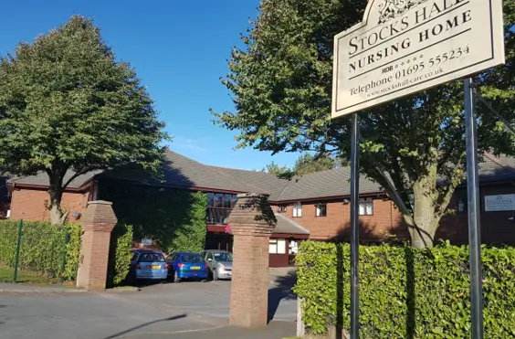Stocks Hall Nursing Home - Skelmersdale - outside view of care home