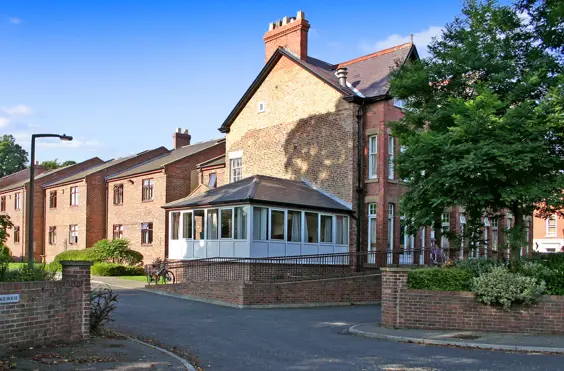 Borrage House - outside view of care home