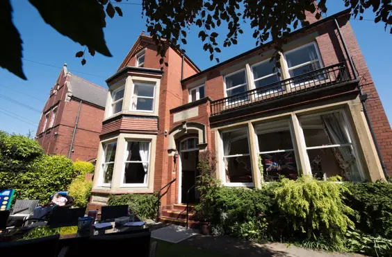 Harry Priestley House - outside view of care home