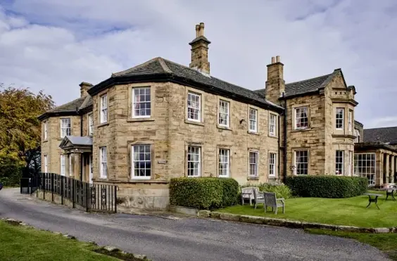 Burntwood Hall Care Centre - outside view of care home