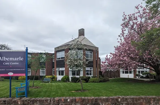 Albemarle - Care Home - outside view of care home