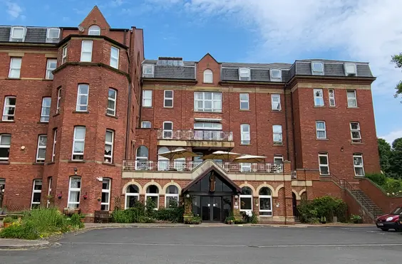 St Joseph's - Newcastle - outside view of care home