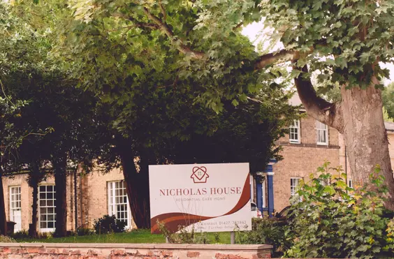 Nicholas House Care Home - outside view of care home