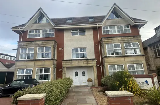 Belsfield House - outside view of care home