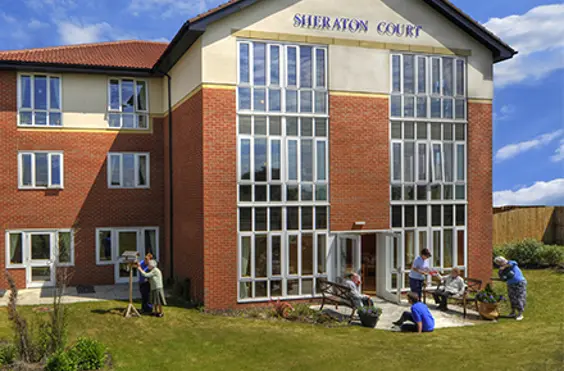 Sheraton Court - outside view of care home