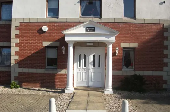Woodley Hall Care Home - outside view of care home