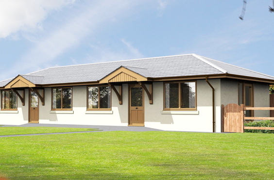 Landau Lodge - outside view of care home