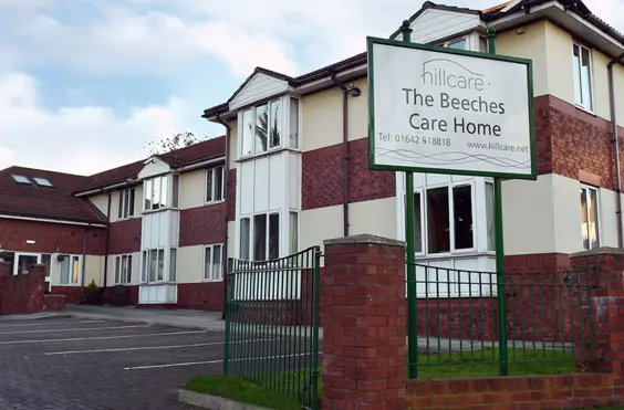 Beeches Care Home - outside view of care home