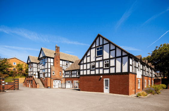 Tudor Bank Nursing Home - outside view of care home