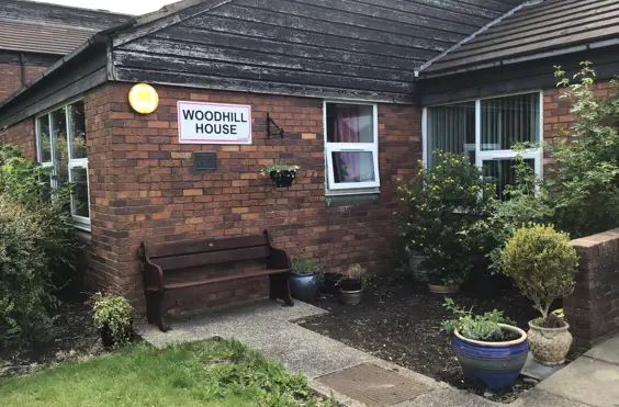 Woodhill House Home for Older People - outside view of care home