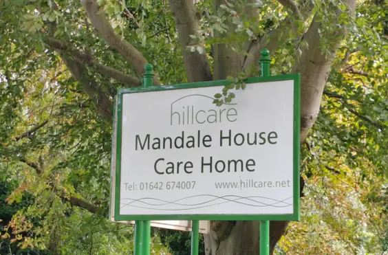 Mandale Care Home - outside view of care home