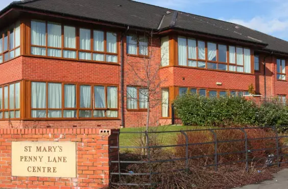 St Mary's Continuing Care - outside view of care home