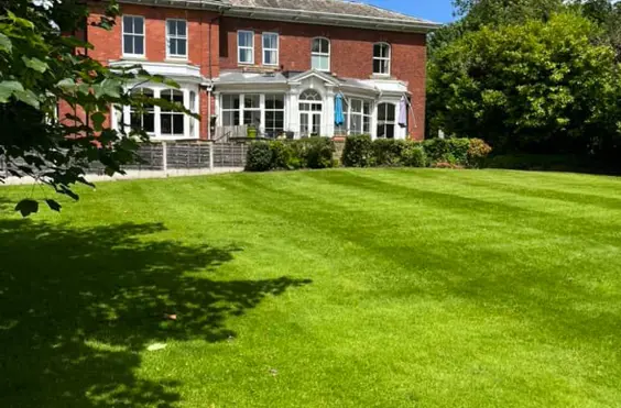 The Clough Care Home - outside view of care home