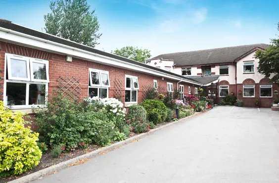 The Old Vicarage Care Home - outside view of care home