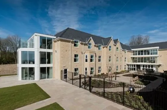 Walshaw Hall - outside view of care home