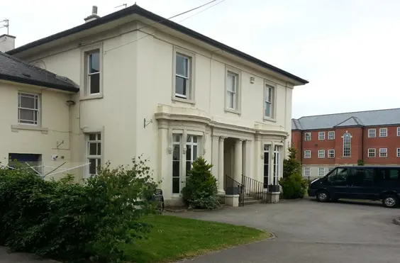 Hamilton Lodge - outside view of care home