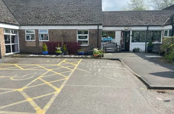 Woodlands Home for Older People - outside view of care home