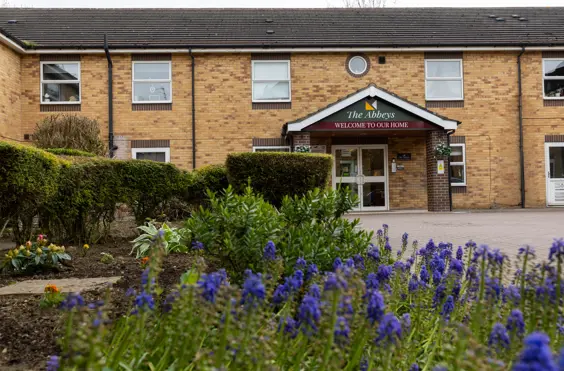 The Abbeys - outside view of care home