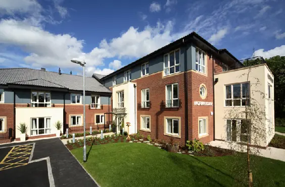 Hadrian House - outside view of care home