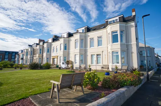 St Annes Care Home - outside view of care home
