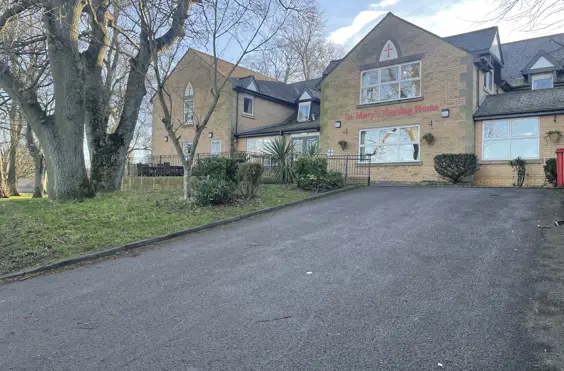 St Mary's Care Home - outside view of care home