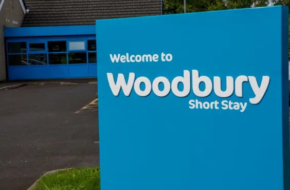 Woodbury Short Stay - outside view of care home