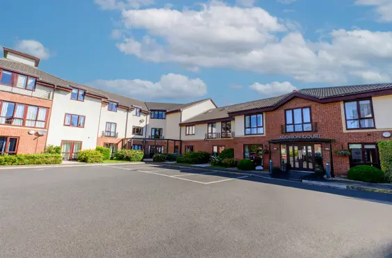 Addison Court - An outside view of the home