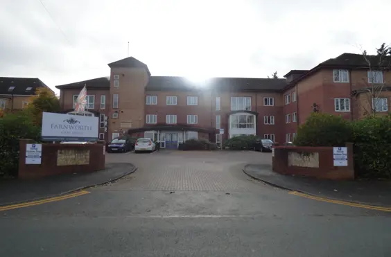 Farnworth Care Home - outside view of care home