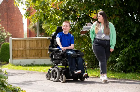 Byron Lodge - outside view of care home