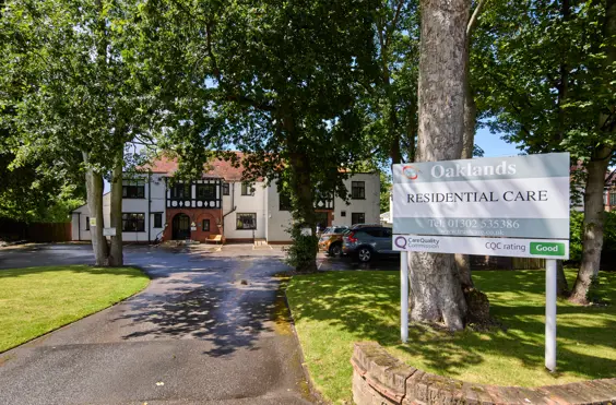 Oaklands Care Home - outside view of care home