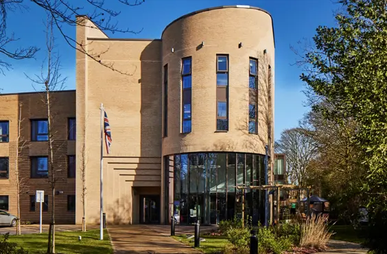 Broughton House - Veteran Care Village - outside view of care home