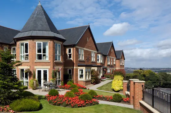 The Manor House Whickham - outside view of care home