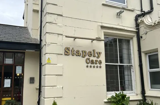 Stapely Residential and Nursing Home - outside view of care home
