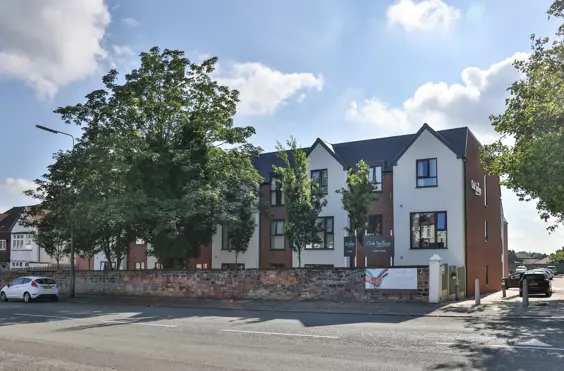Oak Springs Care Home - outside view of care home