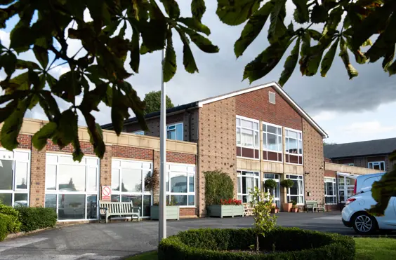 Connaught Court - outside view of care home