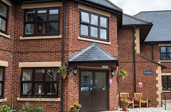 St Margaret's Care Home - outside view of care home