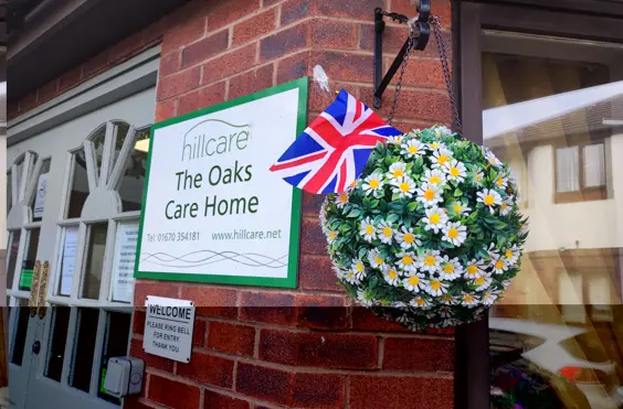 The Oaks Care Home - outside view of care home
